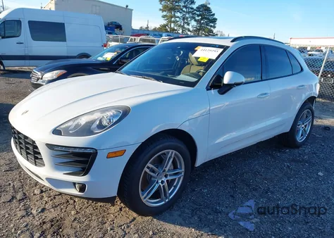 2017 Porsche Macan S z USA, uszkodzony, nr VIN WP1AB2A54HLB13186